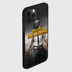 Чехол для iPhone 12 Pro Max PUBG, цвет: 3D-черный — фото 2