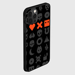 Чехол для iPhone 12 Pro Max LOVE DEATH ROBOTS LDR, цвет: 3D-черный — фото 2