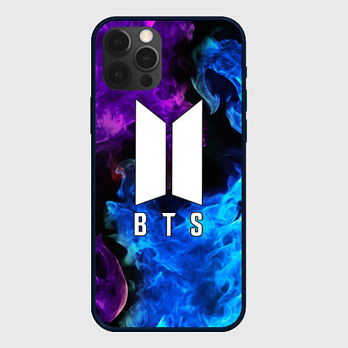 Чехол iPhone 12 Pro Max BTS / 3D-Черный – фото 1