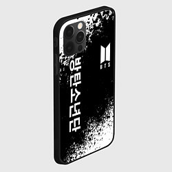 Чехол для iPhone 12 Pro Max BTS, цвет: 3D-черный — фото 2
