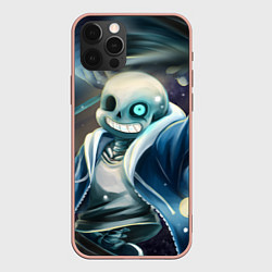 Чехол для iPhone 12 Pro Max UNDERTALE, цвет: 3D-светло-розовый