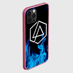 Чехол для iPhone 12 Pro Max LINKIN PARK, цвет: 3D-малиновый — фото 2