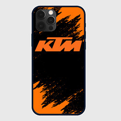 Чехол для iPhone 12 Pro Max KTM, цвет: 3D-черный
