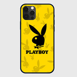 Чехол для iPhone 12 Pro Max PLAYBOY, цвет: 3D-черный