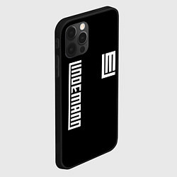 Чехол для iPhone 12 Pro Max LINDEMANN, цвет: 3D-черный — фото 2