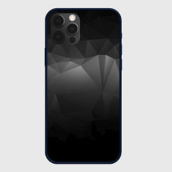 Чехол для iPhone 12 Pro Max GRAY GEOMETRY, цвет: 3D-черный