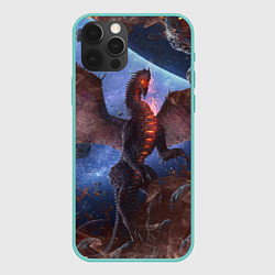 Чехол iPhone 12 Pro Max SPACE FIRE DRAGO