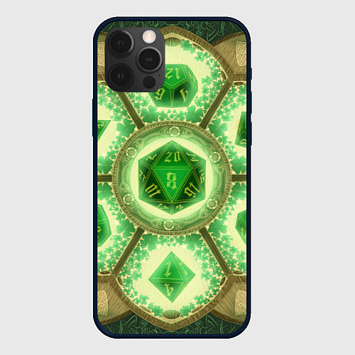 Чехол iPhone 12 Pro Max DnD Dices - Clever / 3D-Черный – фото 1