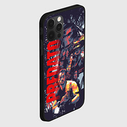 Чехол для iPhone 12 Pro Max Predator - jungle texture, цвет: 3D-черный — фото 2