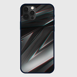 Чехол iPhone 12 Pro Max GEOMETRY STRIPES GLITCH