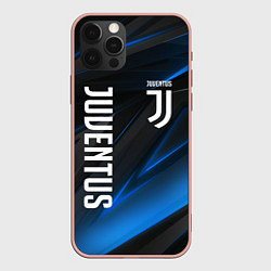 Чехол для iPhone 12 Pro Max JUVENTUS, цвет: 3D-светло-розовый