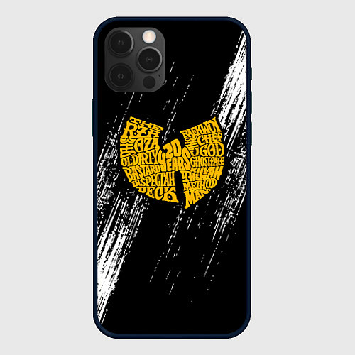 Чехол iPhone 12 Pro Max Wu-Tang Clan / 3D-Черный – фото 1