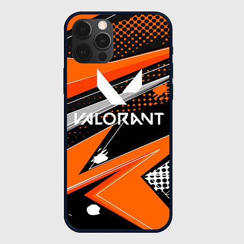 Чехол iPhone 12 Pro Max Valorant / 3D-Черный – фото 1