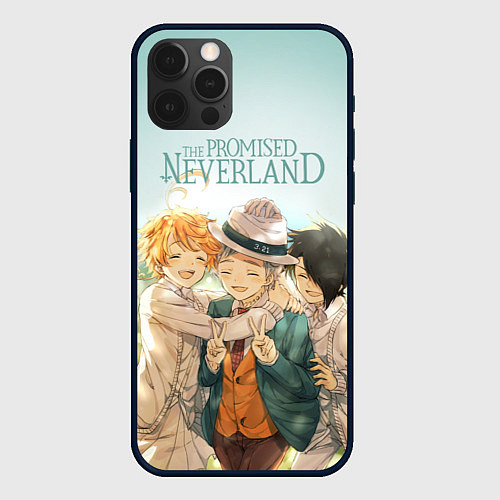 Чехол iPhone 12 Pro Max The Promised Neverland / 3D-Черный – фото 1