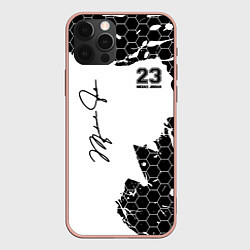 Чехол iPhone 12 Pro Max Michael Jordan 23