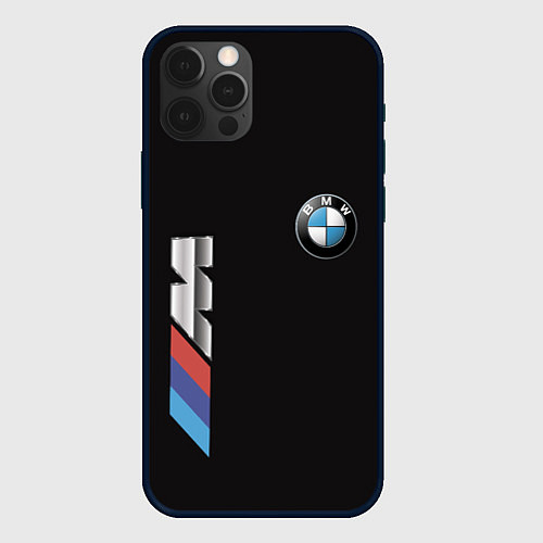 Чехол iPhone 12 Pro Max BMW / 3D-Черный – фото 1