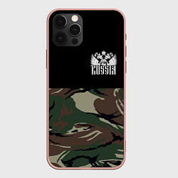 Чехол iPhone 12 Pro Max Russia камуфляж