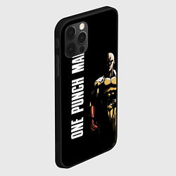 Чехол для iPhone 12 Pro Max One Punch Man, цвет: 3D-черный — фото 2