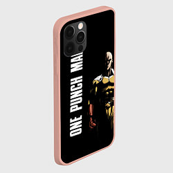 Чехол для iPhone 12 Pro Max One Punch Man, цвет: 3D-светло-розовый — фото 2