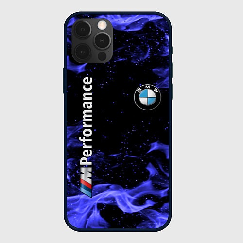 Чехол iPhone 12 Pro Max BMW / 3D-Черный – фото 1