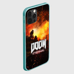 Чехол для iPhone 12 Pro Max DOOM ETERNAL, цвет: 3D-мятный — фото 2