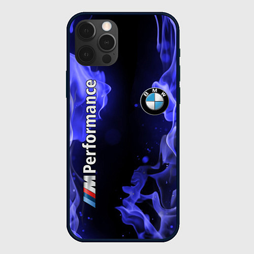 Чехол iPhone 12 Pro Max BMW / 3D-Черный – фото 1