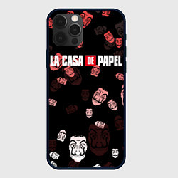 Чехол для iPhone 12 Pro Max La Casa de Papel Z, цвет: 3D-черный