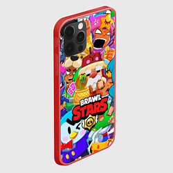 Чехол для iPhone 12 Pro Max BRAWL STARS GALE, цвет: 3D-красный — фото 2