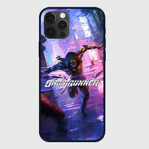 Чехол iPhone 12 Pro Max Ghostrunner / 3D-Черный – фото 1