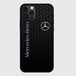 Чехол для iPhone 12 Pro Max MERCEDES-BENZ, цвет: 3D-черный
