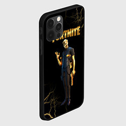 Чехол для iPhone 12 Pro Max Gold Midas Fortnite 2, цвет: 3D-черный — фото 2