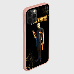 Чехол для iPhone 12 Pro Max Gold Midas Fortnite 2, цвет: 3D-светло-розовый — фото 2