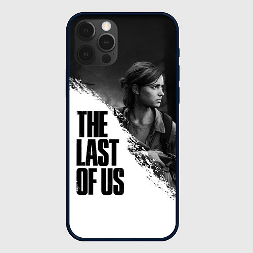 Чехол iPhone 12 Pro Max THE LAST OF US 2 / 3D-Черный – фото 1