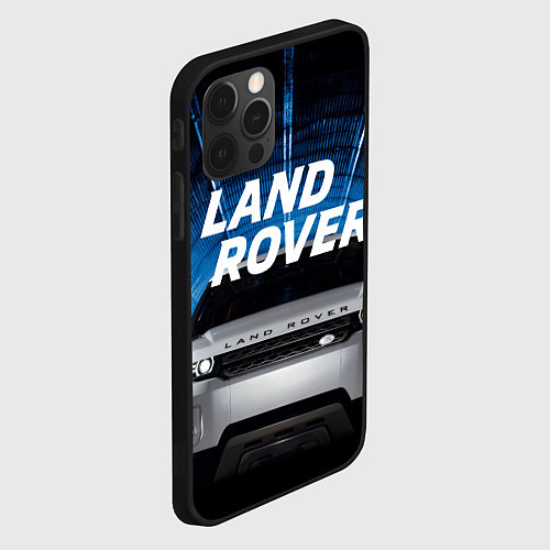 Чехол iPhone 12 Pro Max LAND ROVER / 3D-Черный – фото 2