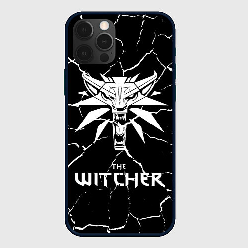 Чехол iPhone 12 Pro Max The Witcher / 3D-Черный – фото 1