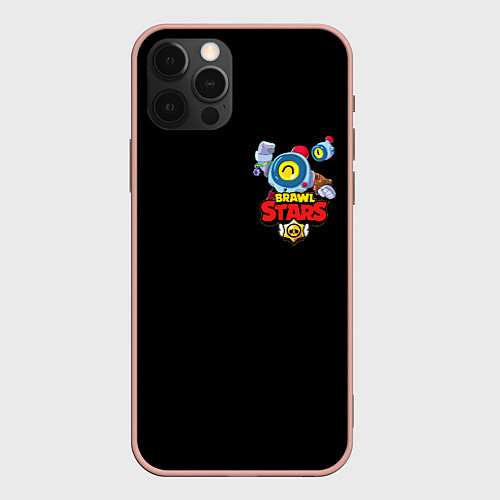 Чехол iPhone 12 Pro Max BRAWL STARS NANI / 3D-Светло-розовый – фото 1