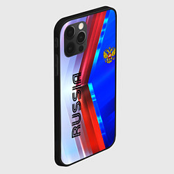 Чехол для iPhone 12 Pro Max RUSSIA SPORT, цвет: 3D-черный — фото 2