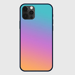 Чехол для iPhone 12 Pro Max Градиент, цвет: 3D-черный