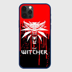 Чехол для iPhone 12 Pro Max The Witcher, цвет: 3D-тёмно-синий