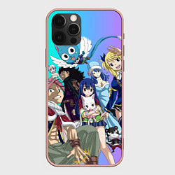 Чехол для iPhone 12 Pro Max FAIRY TAIL ХВОСТ ФЕИ, цвет: 3D-светло-розовый