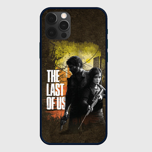 Чехол iPhone 12 Pro Max The last of us / 3D-Черный – фото 1