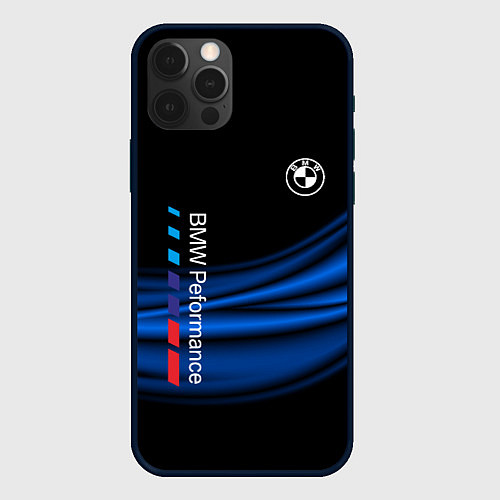 Чехол iPhone 12 Pro Max BMW / 3D-Черный – фото 1