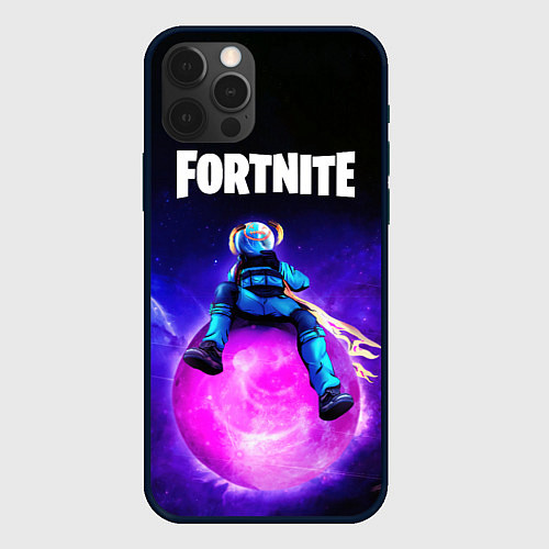 Чехол iPhone 12 Pro Max FORTNITE ASTROJACK / 3D-Черный – фото 1