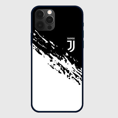 Чехол iPhone 12 Pro Max JUVENTUS / 3D-Черный – фото 1