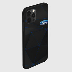 Чехол для iPhone 12 Pro Max FORD, цвет: 3D-черный — фото 2
