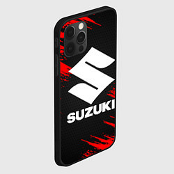 Чехол для iPhone 12 Pro Max SUZUKI, цвет: 3D-черный — фото 2