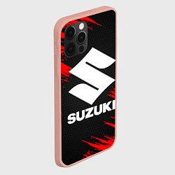 Чехол для iPhone 12 Pro Max SUZUKI, цвет: 3D-светло-розовый — фото 2