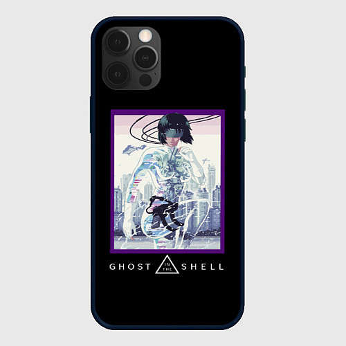 Чехол iPhone 12 Pro Max Призрак в доспехах / 3D-Черный – фото 1
