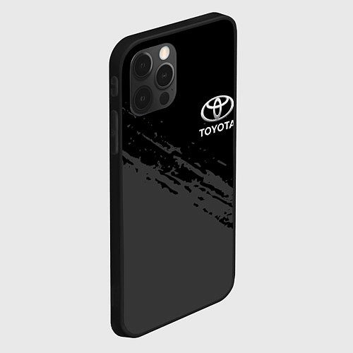 Чехол iPhone 12 Pro Max TOYOTA / 3D-Черный – фото 2