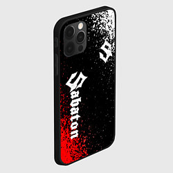 Чехол для iPhone 12 Pro Max Sabaton, цвет: 3D-черный — фото 2